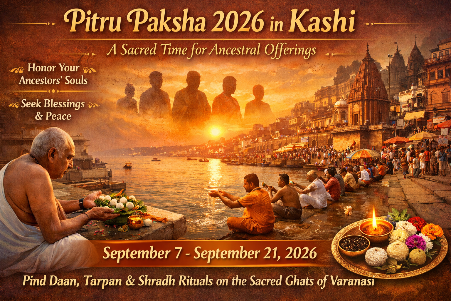 Pitru Paksha 2026 in Kashi