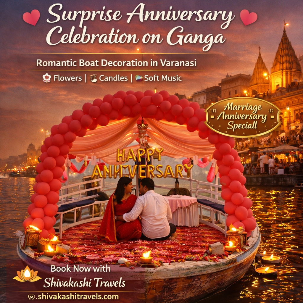 Anniversary Boat Booking in Varanasi