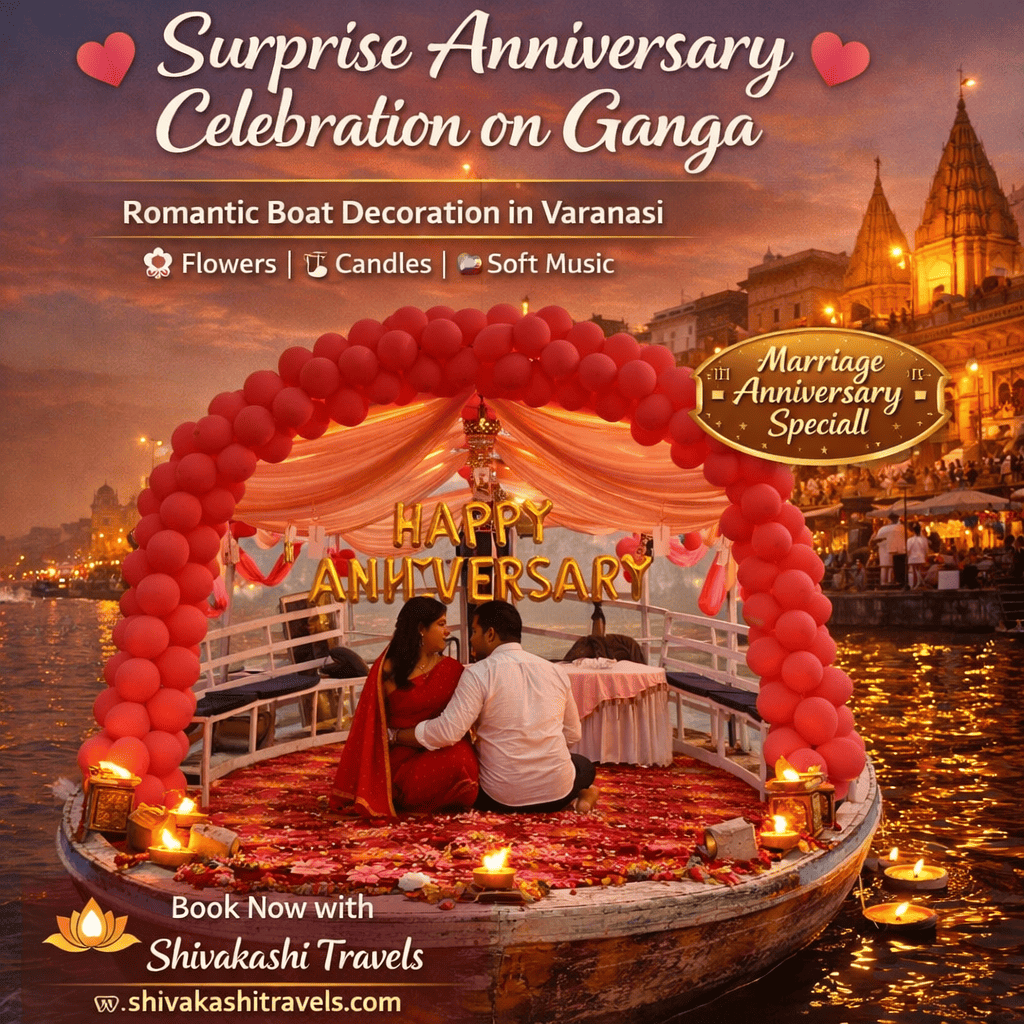 Anniversary Boat Booking in Varanasi