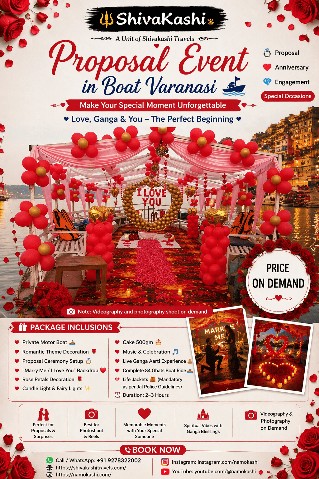 Proposal Boat Event in Varanasi